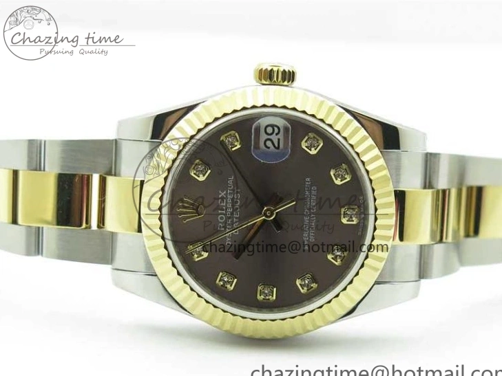 YG SS Maker 278273 Dial Diamonds YG Bracelet Datejust 31mm Best Gray Edition SS BP on Oyster 0127